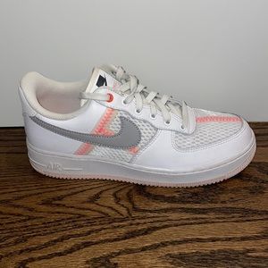 Nike Airforce One with Orange Detailing